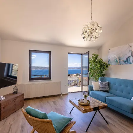 Modernes Mit Traumhaften Meerblick, Nur 400 Meter Zum Crikvenica