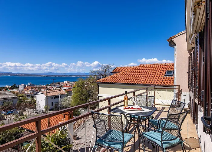 Apartman Modernes Mit Traumhaften Meerblick, Nur 400 Meter Zum Crikvenica